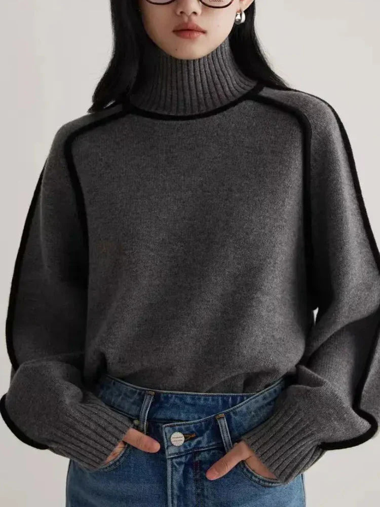 Corwynn London | Signature Cashmere Contrast Jumper