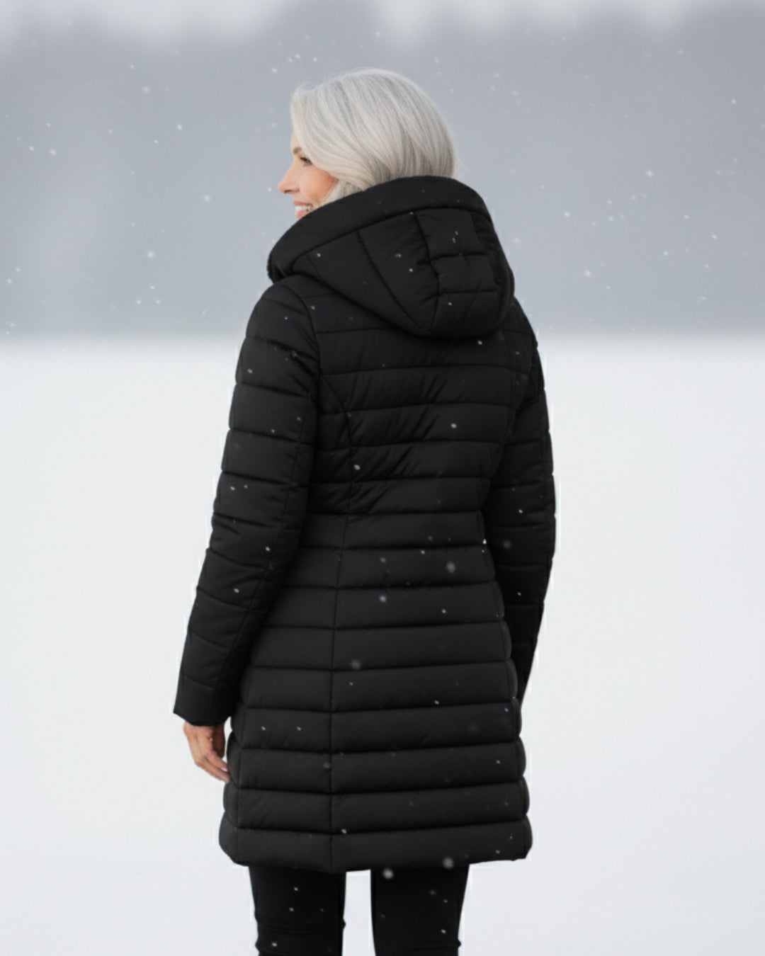 Amelia | Fleece-Lined Puffer Coat