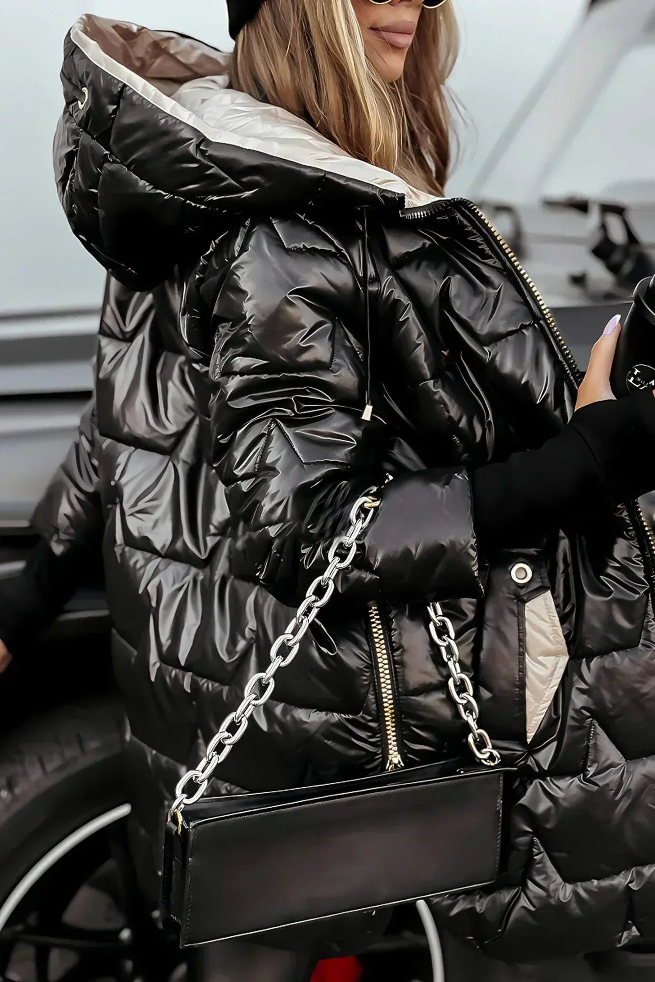 MILA | Long Quilted Jacket