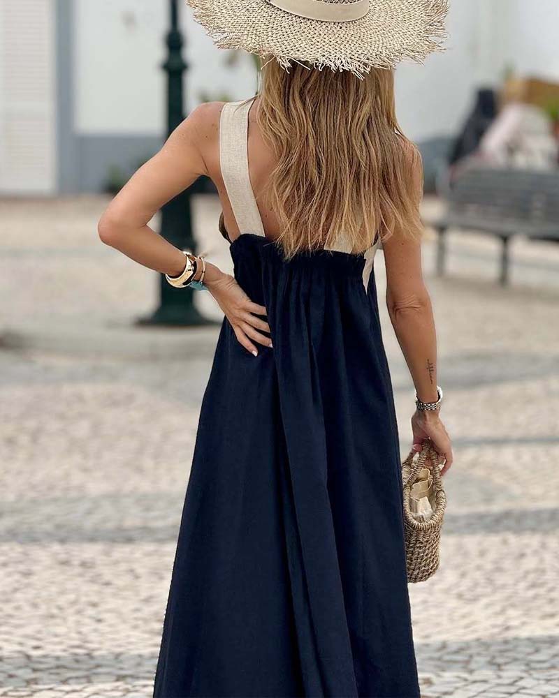 Orella | Cross-Neck Dress