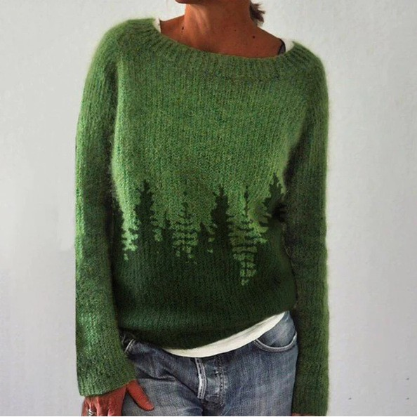 MONIQUE™ | Retro Wool Sweater