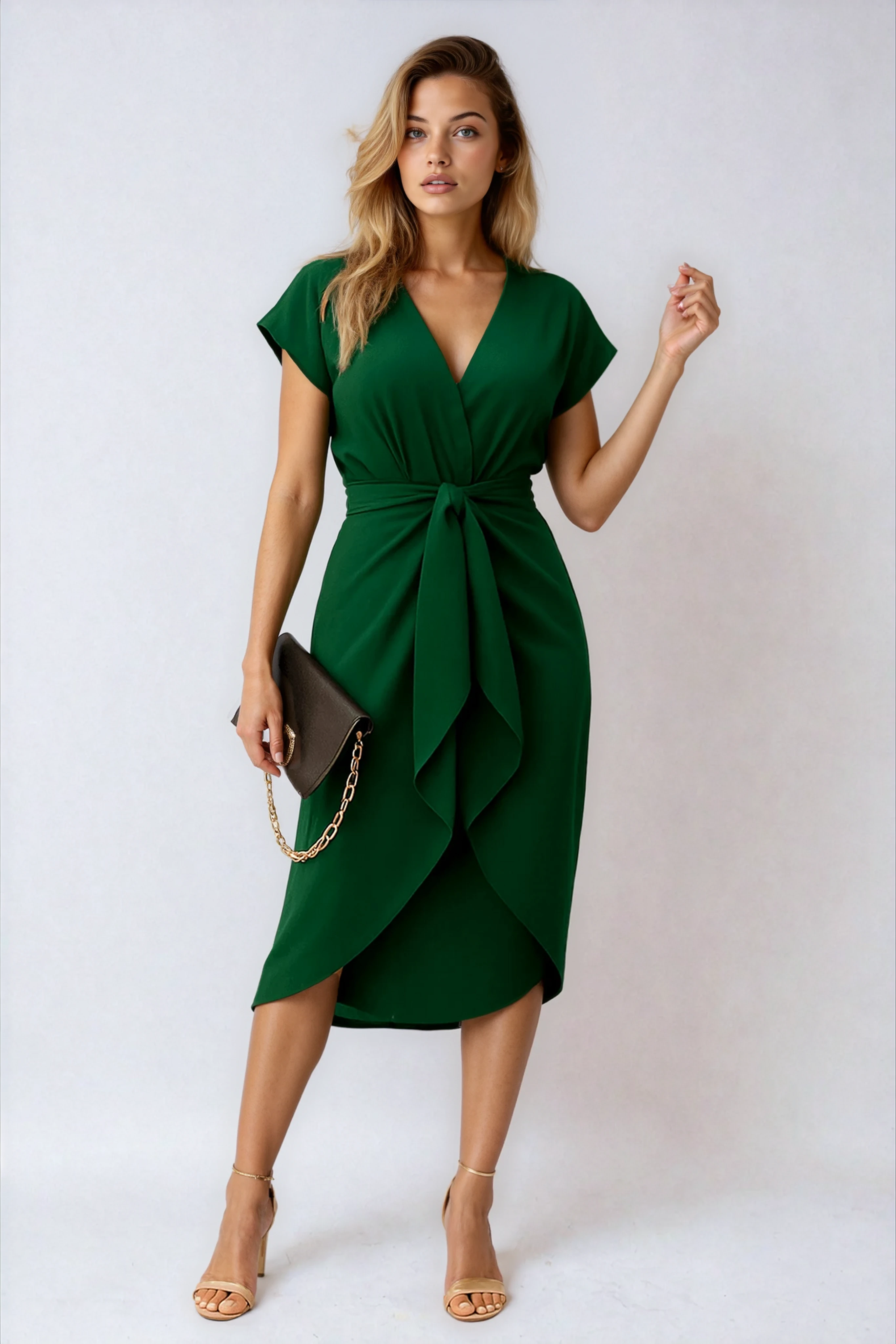 Serenya | Wrap Wedding Dress