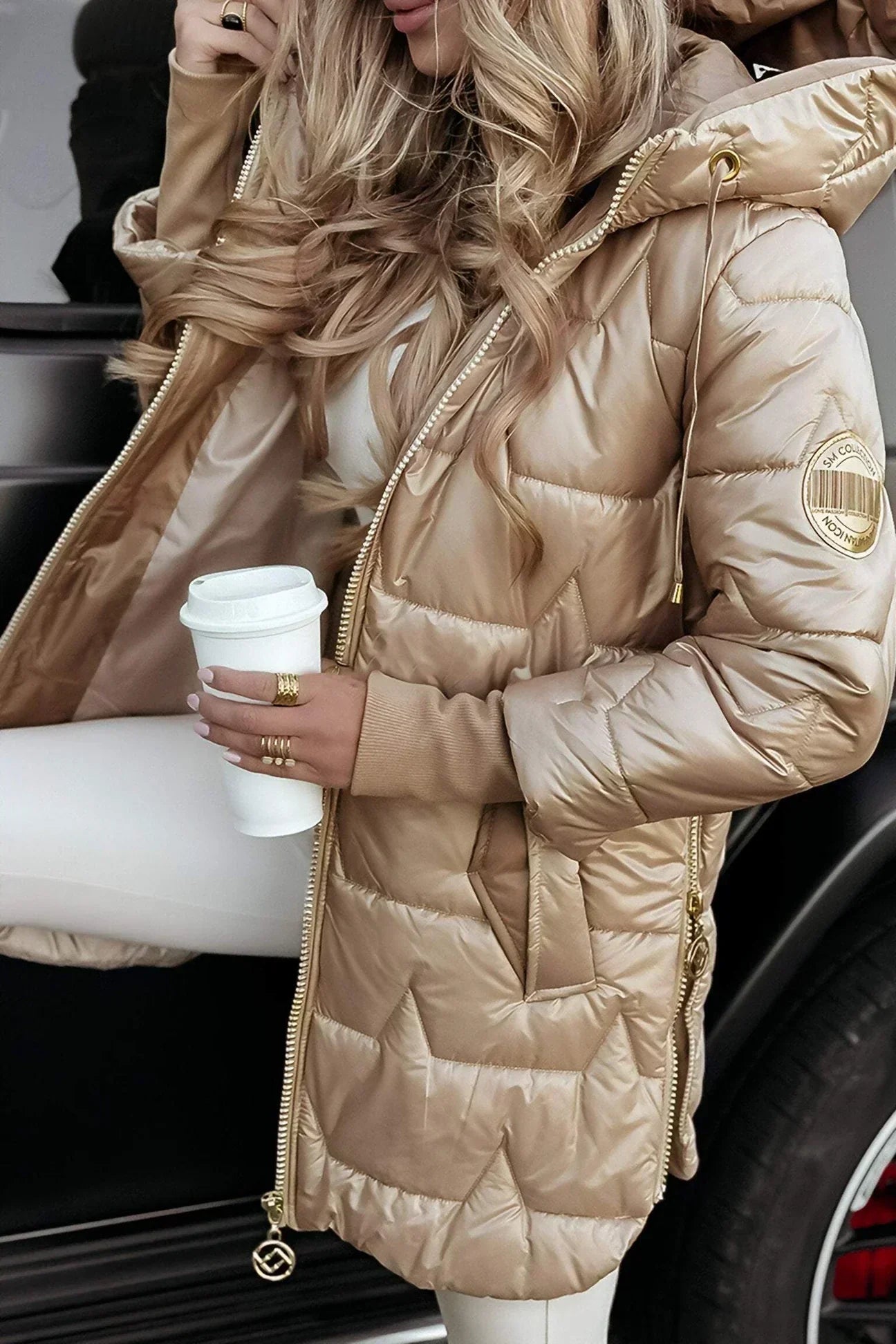 MILA | Long Quilted Jacket